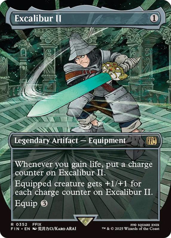 Excalibur II (Borderless) (Foil)